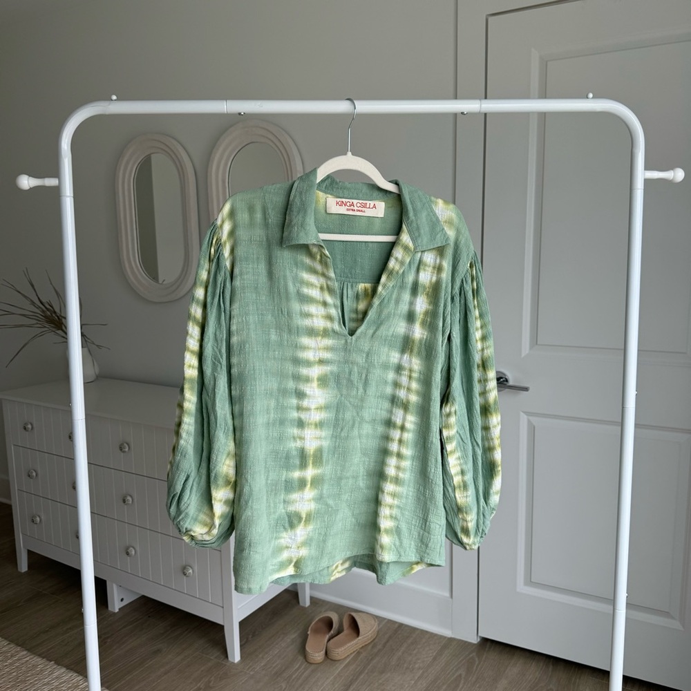Dyed Blouse - Picture 2 of 4